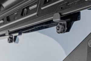 Polaris Ranger Crew XP 1000 Trail Boss Rear Panel - Rough Country - Scratch Resistant - Tinted - '21-'22